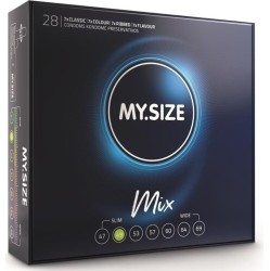 My Size Mix MY SIZE - MIX CONDOMS 49 MM 28 UNITS