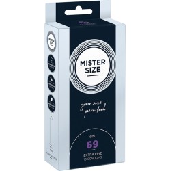 Mister Size CONDOMS SIZE XXXL 69 MM (10 UNITS)