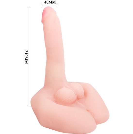 Baile For Him BAILE - MR BIG REALISTIC PENIS AND ANUS MASTURBATOR