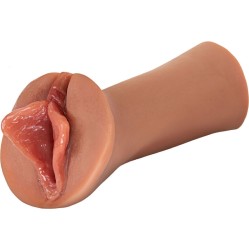 Fetish Fantasy Extreme LUSCIOUS LIPS STROKER SILICONE CARAMEL