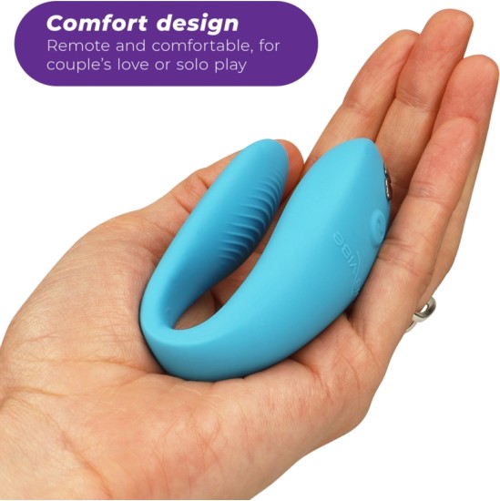 We-Vibe SYNC GO DUAL STIMULATOR TURQUOISE