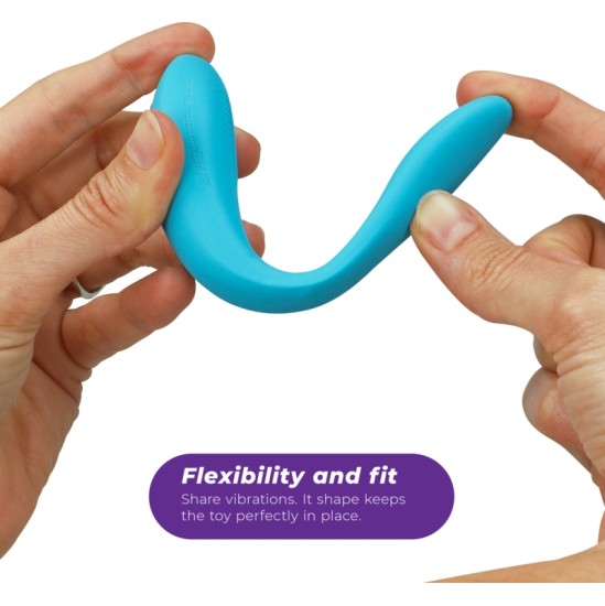 We-Vibe SYNC GO DUAL STIMULATOR TURQUOISE