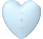 Satisfyer Air Pulse SATISFYER - CUTIE HEART AIR PULSE STIMULATOR & VIBRATOR BLUE