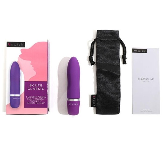 B Swish Stimulējošs vibrators lode violets