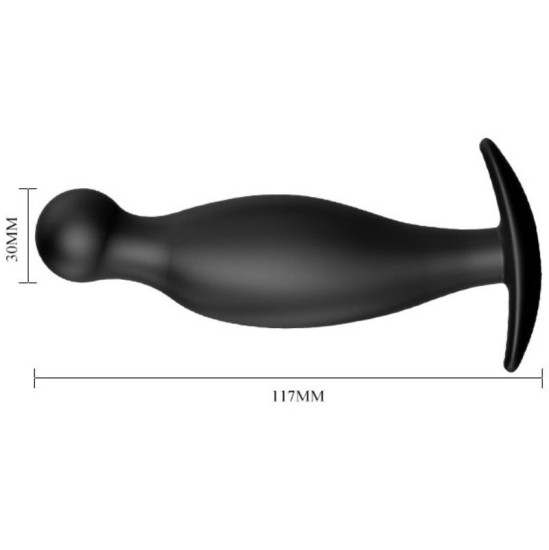 Pretty Love Bottom PRETTY LOVE SILICONE ANAL PLUG EXTRA STIMULATION 11.7 CM