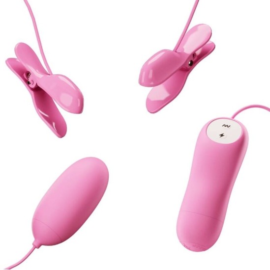 Pretty Love Flirtation PRETTY LOVE - ELETRIC SHOCK AND VIBRO-BULLETS PINK