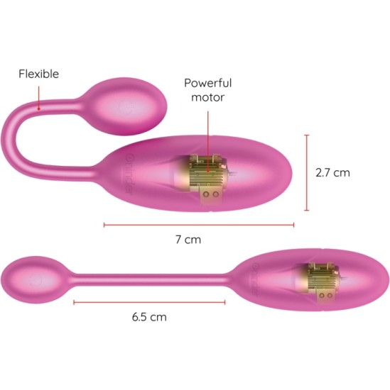 Oninder DENVERI VIBRATSEERIV MUNA ROOSA 7 X 2,7 CM TASUTA RAKEND