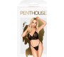 Penthouse Set Apakšveļas komplekts melns L/XL