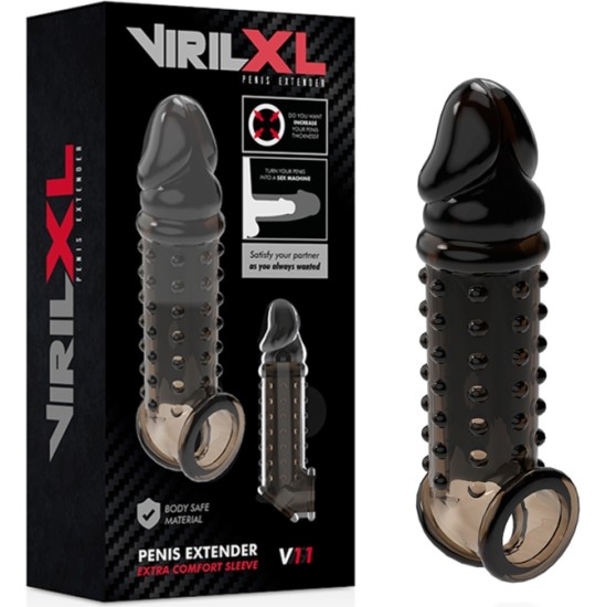 Virilxl PENIS EXTENSION AND SHEATH V11 BLACK