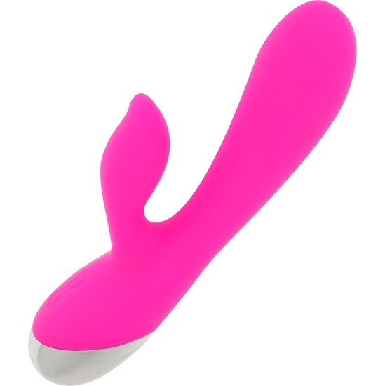 Ohmama Vibrators OHMAMA - VIBRATORIAUS SU TRIUŠIU 10 VIBRAVIMO REŽIMŲ 19 CM