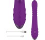 Intense Fun INTENSE - IGGY MULTIFUNCTION RECHARGEABLE VIBRATOR UP & DOWN WITH CLITORAL STIMULATOR violets