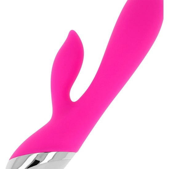 Ohmama Vibrators OHMAMA - VIBRATORIAUS SU TRIUŠIU 10 VIBRAVIMO REŽIMŲ 19 CM