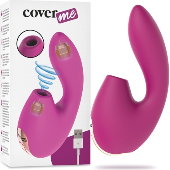 Coverme CLITORAL SUCTION & POWERFUL G-SPOT RUSH VIBRATOR