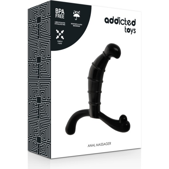 Addicted Toys PROSTATOS ANALINIS MALONUMAS JUODAS