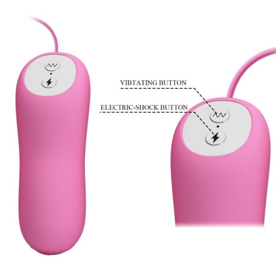 Pretty Love Flirtation PRETTY LOVE - ELETRIC SHOCK AND VIBRO-BULLETS PINK