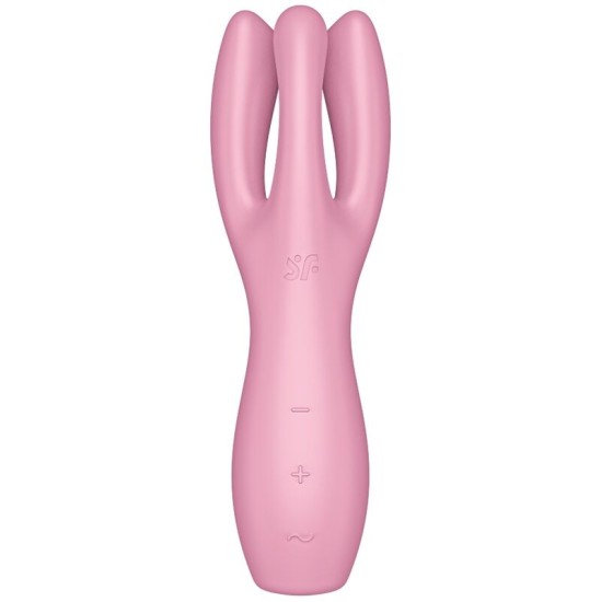 Satisfyer Vibrator SATISFYER THREESOME 3 ВИБРАТОР - РОЗОВЫЙ