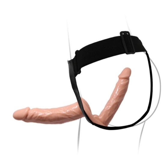 Baile Harness Collection Strap-on biksītes ar dubulto Dildo