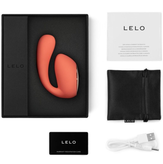 Lelo IDA Pāru stimulātors sarkans