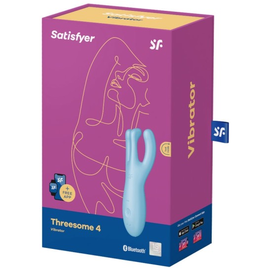 Satisfyer Stimulējošs vibrators — zils