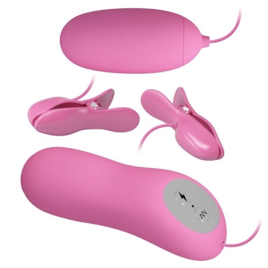 Pretty Love Flirtation PRETTY LOVE - ELETRIC SHOCK AND VIBRO-BULLETS PINK