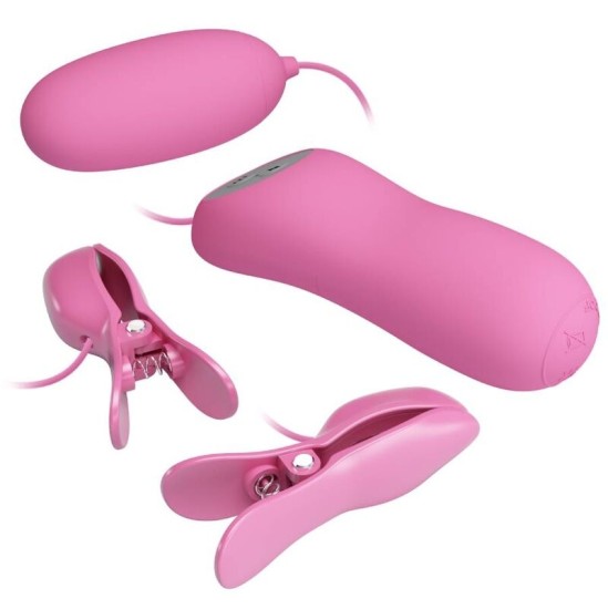 Pretty Love Flirtation PRETTY LOVE - ELETRIC SHOCK AND VIBRO-BULLETS PINK