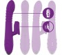 Intense Fun INTENSE - IGGY MULTIFUNCTION RECHARGEABLE VIBRATOR UP & DOWN WITH CLITORAL STIMULATOR violets