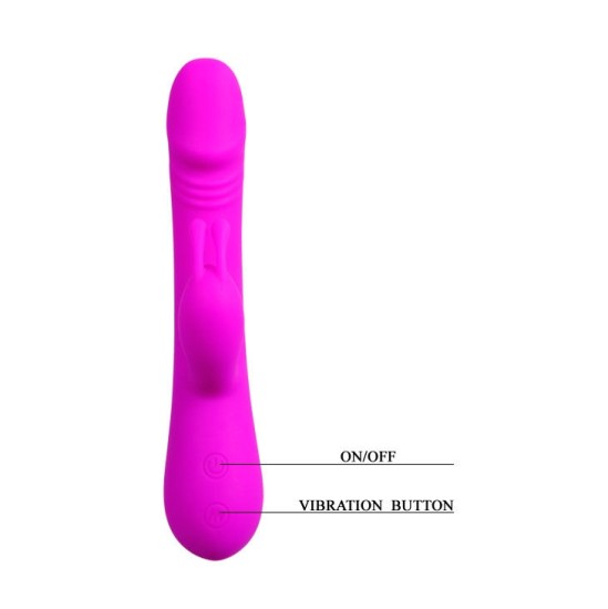 Pretty Love Flirtation CLEMENT VIBRATOR WITH RABBIT