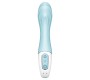 Satisfyer Connect SATISFYER AIR PUMP VIBRATOR 5+ INFLATABLE G-SPOT VIBRATOR APP - BLUE