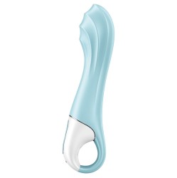 Satisfyer Connect SATISFYER AIR PUMP VIBRATOR 5+ INFLATABLE G-SPOT VIBRATOR APP - BLUE