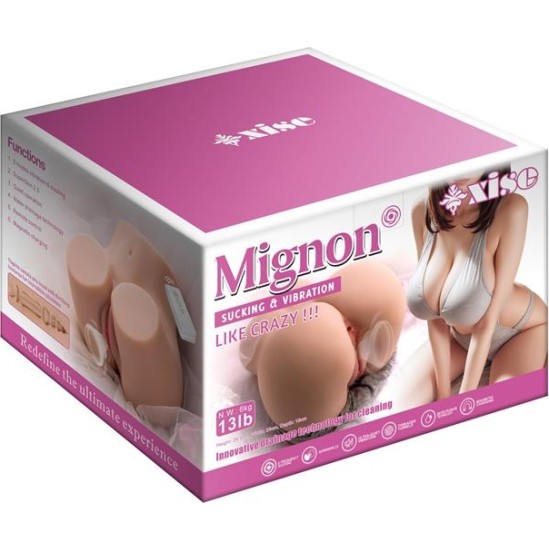 Xise Male Masturbator Mignon Doll with Vibration and Sucking 6.1 kg