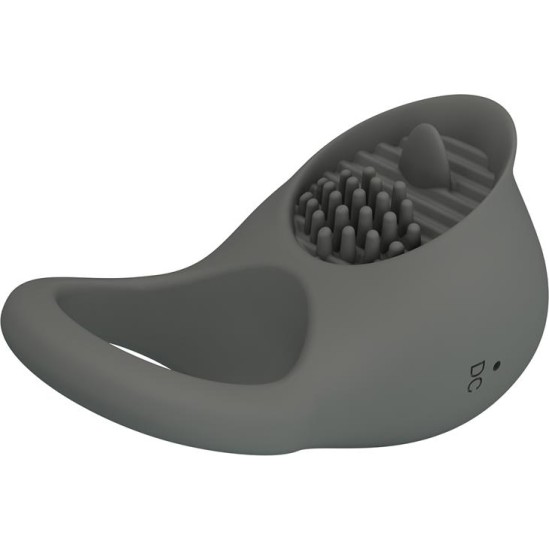 Prettylove Nimbus Vibrating Cock Ring with Licking Tongue