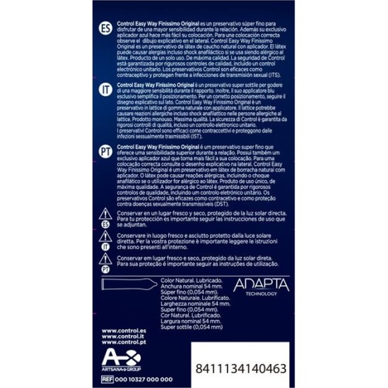 Control Easy Way Finissimo Original 10 uds