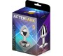 Afterdark Butt Plug with Jewel Diamond White Size S Aluminium