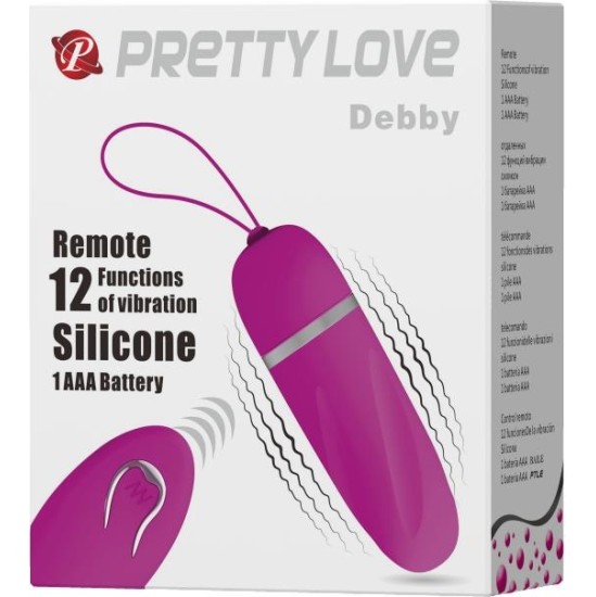 Prettylove Pretty Love Vibrating Bullet Debby Purple