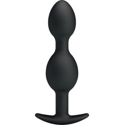 Prettylove Pretty Love Silicone Anal Balls Black