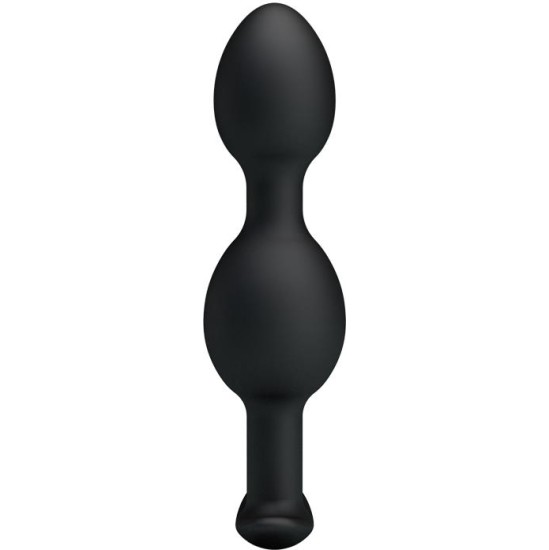 Prettylove Pretty Love Silicone Anal Balls Black