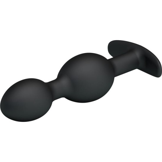 Prettylove Pretty Love Silicone Anal Balls Black