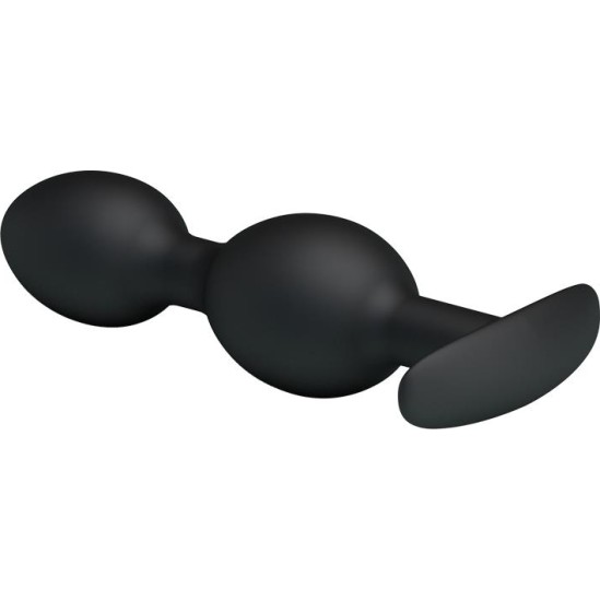 Prettylove Pretty Love Silicone Anal Balls Black