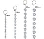 Latetobed Bdsm Line Glass Anal Beads 4 Sizes