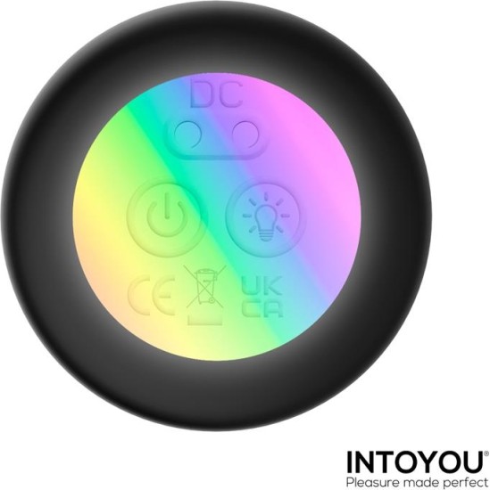 Intoyou Tainy Thrusting Led Lighted Anal Plug with Remote Control
