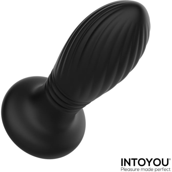 Intoyou Tainy Thrusting Led Lighted Anal Plug with Remote Control