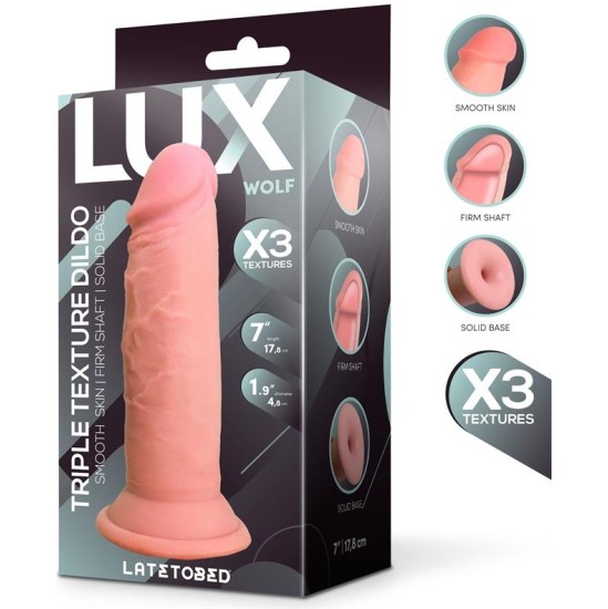 LUX Wolf Triple Density Dildo 7