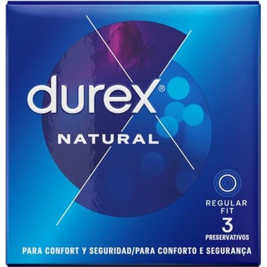 Durex Condoms Natural 3ud