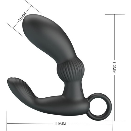 Prettylove Prostate Massager Cayla Black