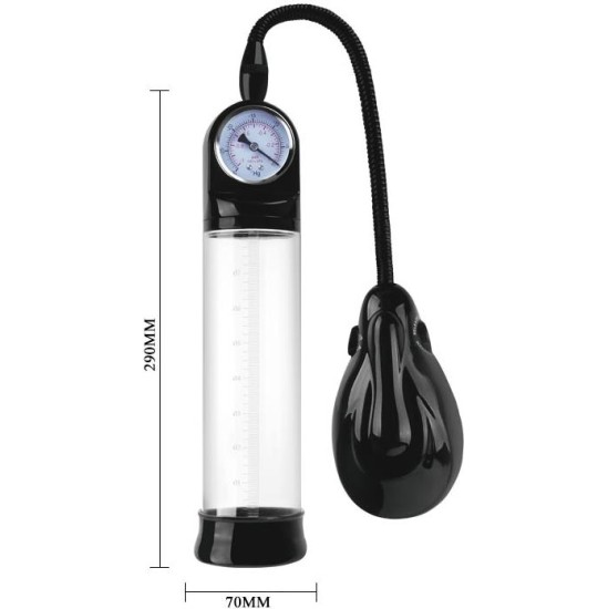 Prettylove Automatic Penis pump with Pressure gauge Alexander