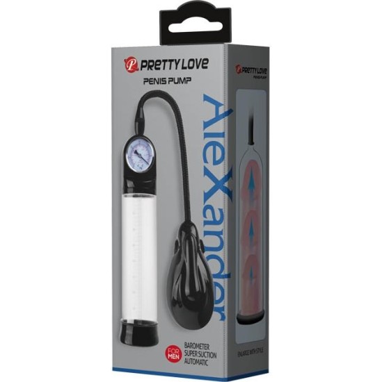 Prettylove Automatic Penis pump with Pressure gauge Alexander