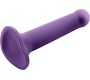Action Bouncy Liquid Silicone Dildo Hiper Flexible 7 - 18 cm Size M Purple