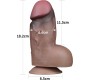 Lovetoy Dual Layered Platinum Silicone Dildo 7