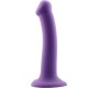 Action Bouncy Liquid Silicone Dildo Hiper Flexible 7.5 - 19 cm Size L Purple