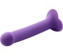Action Bouncy Liquid Silicone Dildo Hiper Flexible 7.5 - 19 cm Size L Purple